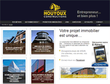Tablet Screenshot of houyoux.be